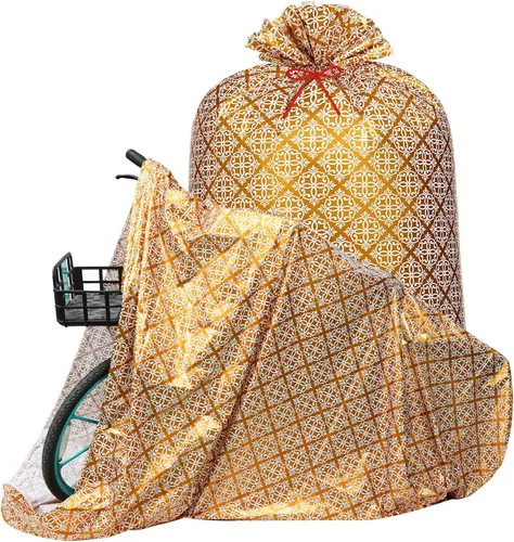Teling 2 piezas de 80 x 60 pulgadas Bolsas de regalo para bicicleta jumbo Bolsas de plástico gigantes extra grandes para bicicletas Bodas Cumpleaños
