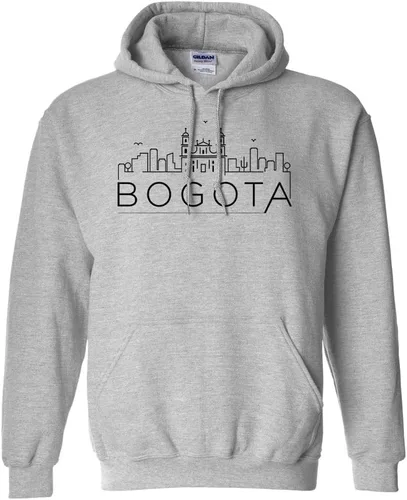 Skyline Bogota Columbia Sudadera con capucha Unisex