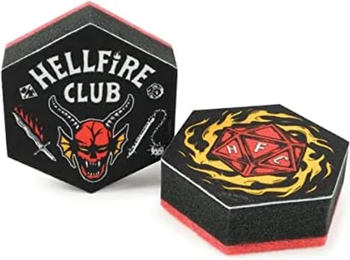 Miniatura 5 de Genuine Fred Stranger Things, esponjas de cocina de Dart y Demogorgon, sin rayones, juego de dos, multicolor