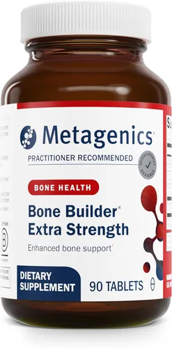 Metagenics Bone Builder Extra Strength - Soporte óseo mejorado - 90 tabletas - 30 porciones