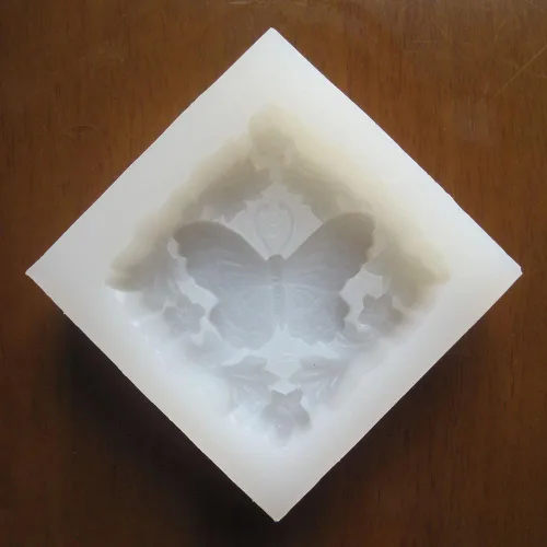 Miniatura 2 de Moldes de silicona para jabón de flores de mariposa, moldes de jabón para hacer jabón, moldes de silicona para jabones, manualidades, manualidades