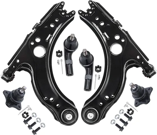 Miniatura 336 de Detroit Axle - Kit de extremo delantero para Chrysler 300 Dodge Charge Challenger 2011-2023, 2 brazos de control inferiores traseros 2 rótulas