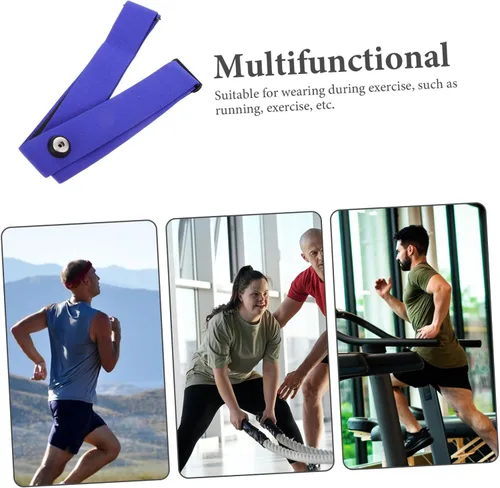 Miniatura 6 de BESPORTBLE Correa de fijación para monitor Banda elástica para el pecho para monitores deportivos, cinturón de pecho de repuesto ligero y duradero