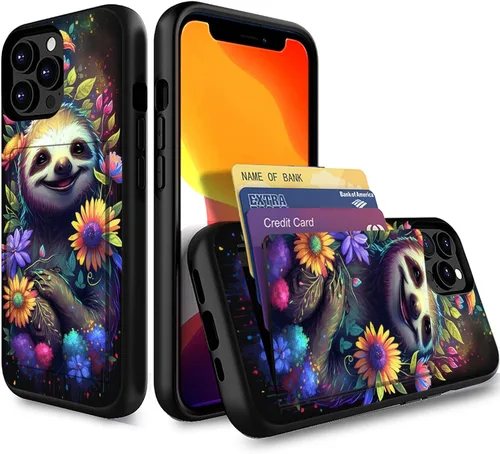 Miniatura 67 de Funda para iPhone Air, funda tipo cartera con ranura para tarjeta oculta, a prueba de golpes, TPU y PC, funda protectora de doble capa para iPhone