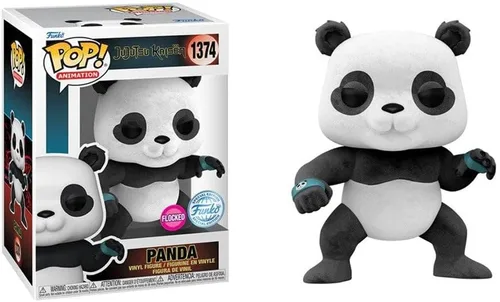 Miniatura 2 de Funko Pop! Animation Jujutsu Kaisen - Figura de vinilo panda (flocado)