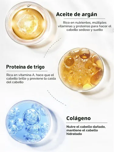 Miniatura 2 de Karseell Tratamiento capilar con colágeno, reparación profunda, acondicionador, aceite de argán, colágeno para el cabello, esencia para cabello seco