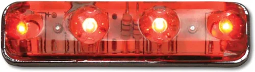 Miniatura 8 de Grand General 77141 - Luz sellada rectangular pequeña, color azul (4 LED, 1 unidad)