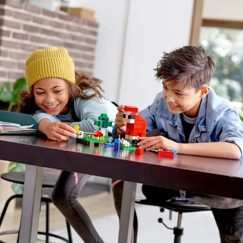 Miniatura 6 de LEGO Minecraft La Granja de Lana 21153 Kit de Construcción (260 Piezas)