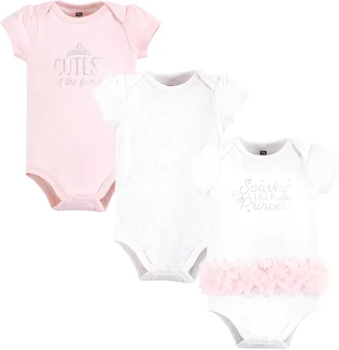 Miniatura 305 de Hudson Baby baby-girls Cotton Bodysuits 3-pack