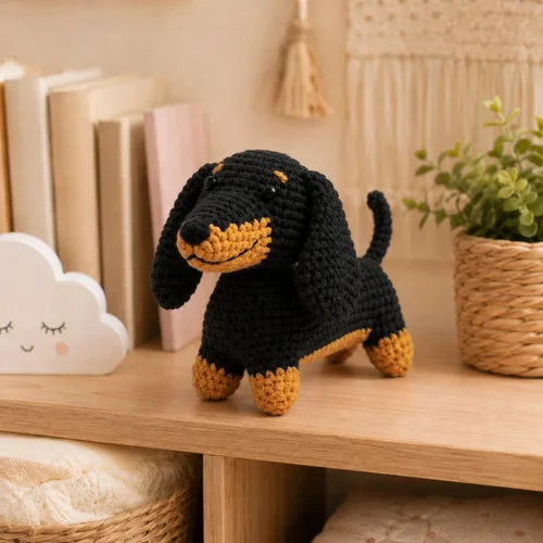 Miniatura 7 de Kit de ganchillo Nikolle para principiantes con videotutoriales paso a paso Kit de ganchillo de animales Kit de inicio de ganchillo para adultos