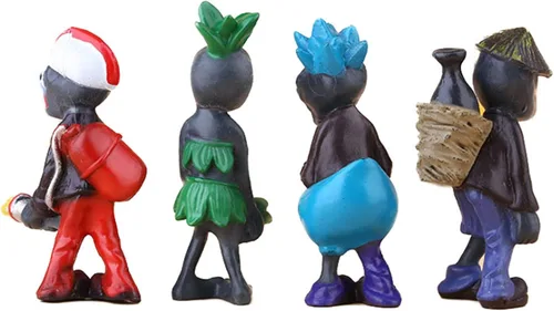 Miniatura 6 de JHESAO Juego de 17 juguetes de plantas PVZ, figuras de la serie Zombies PVZ, juguetes de PVC de felpa, gran regalo para niños y fanáticos