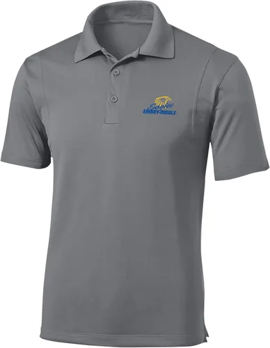 Miniatura 74 de Polo atlético de micro piqué NCAA para hombre Prime con cuello propio