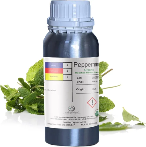 Miniatura 11 de Aceite esencial de menta orgánico rectificado, 100% puro y natural, aceite de grado alimenticio de origen estadounidense para delicias culinarias