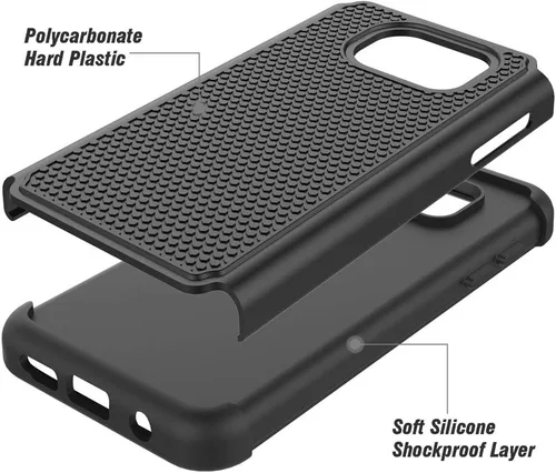 Miniatura 7 de Funda para Galaxy S7, a prueba de golpes, funda protectora para Samsung Galaxy S7 (5.1 pulgadas, 2016) [negro]