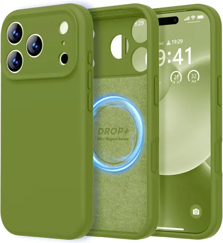 Miniatura 174 de LOVE 3000 Compatible con Funda para iPhone 15, [Cámara de Cobertura Completa de Silicona Suave] [Protección contra Caídas de 8 pies], Forro de Negro