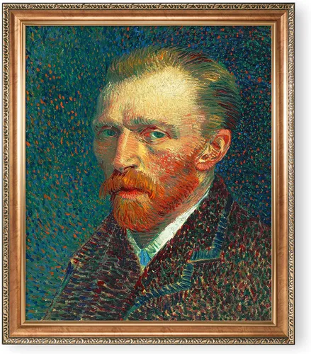 Miniatura 144 de A&T ARTWORK Noche estrellada sobre el Ródano de Vincent Van Gogh. Tamaño del marco: 36 x 30 pulgadas, tamaño de la imagen: 30 x 24 pulgadas