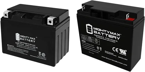Mighty Max Battery ytz14s - 12v 11.2ah 230 cca - batería deportiva sla power - producto de la marca de batería mighty max y ML18-12 - 12 voltios 18