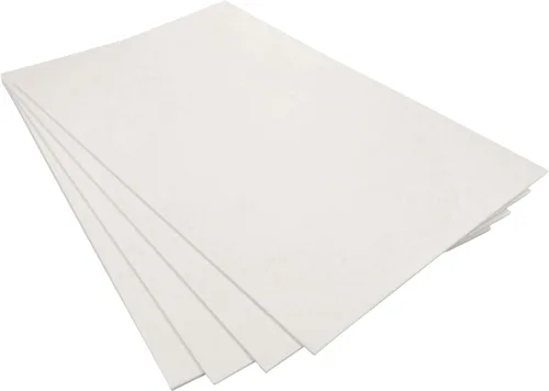 Miniatura 7 de Papel de junta de alta temperatura, alternativa de fibra de cerámica, 2100F clasificado, 1/8" de grosor x 7" x 10", para estufa de leña, estufa