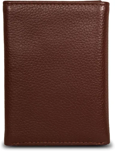Miniatura 78 de Nautica Men's Trifold Wallet RFID Blocking Protection ID Window Card Slots Genuine Leather Durable