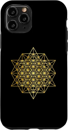 Miniatura 10 de Funda de yoga espiritual Yantra para iPhone 11 con geometría sagrada de la vida