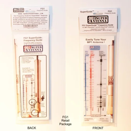 Miniatura 3 de FG1 Frequency Guide HF SWR Ruler for MP1 ham Radio Amateur