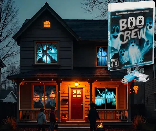 Miniatura 14 de AtmosFX® Spooky Halloween Hollusion Vol 1 Decoración digital en USB Incluye 8 efectos de video Atmosfx para Hallloween