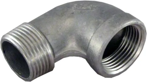 Miniatura 7 de Duda Energy 45° Codo 1/2" Hembra NPT Instalación de tubería de acero inoxidable 0,5