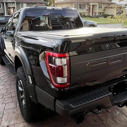 Miniatura 4 de Xinghe Calcomanías para Ford F150 F250 F350 2015-2025 2026, calcomanías de bandera estadounidense para ventana trasera de camión, accesorios