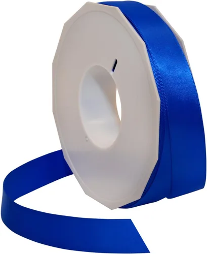 Miniatura 22 de Morex Ribbon Neon Brights Satinado, 5/8 pulgadas por 50 yardas, azul rey
