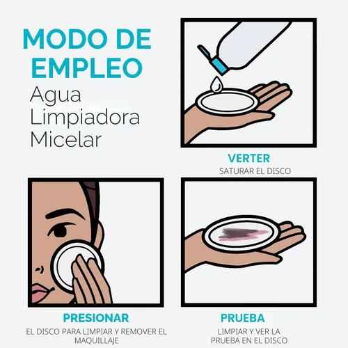 Miniatura 6 de Garnier Agua Micelar para Maquillaje a Prueba de Agua, Limpiador Facial Hidratante y Removedor de Maquillaje, Adecuado para Piel Sensible, Vegano