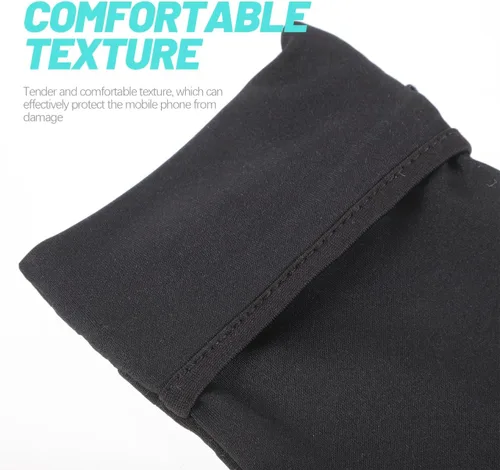 Miniatura 4 de UKCOCO Brazalete ajustable para teléfono deportivo para correr, soporte ligero para teléfono celular con bolsa de muñeca transpirable, accesorio