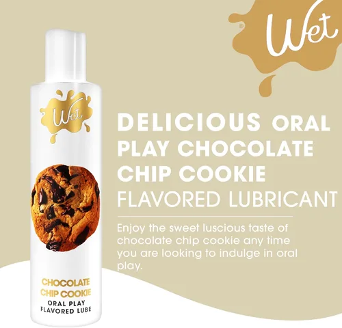 Miniatura 3 de Wet Chocolate Chip Cookie - Lubricante comestible con sabor a galleta de chispas de chocolate, personal, para hombres, mujeres y parejas De larga