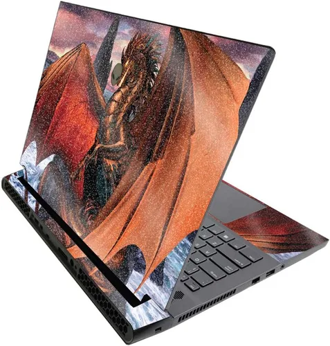 Miniatura 39 de MightySkins - Skin brillante con purpurina para Alienware M17 R3 (2020) y M17 R4 (2021) - Diversión de los años 90 Acabado duradero con purpurina