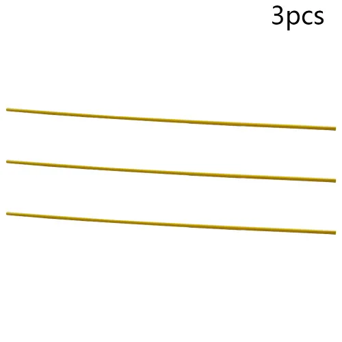 Miniatura 4 de Bettomshin 3 varillas de polioximetileno POM 0.394 in/0.39 "diámetro externo 3.3 ft/3.28 pies de longitud redondo duro palo ingeniería plástico