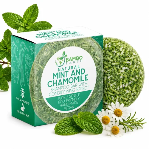 Miniatura 19 de Jabón para el cabello con efecto barra de champú sólido y acondicionador, barras de champú 100% orgánicas para cabello con todos los aceites