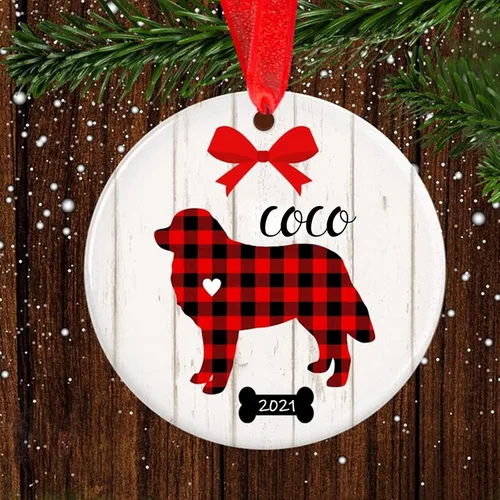 Miniatura 9 de Adorno de Navidad para mascotas, adorno de Beagle, regalos para amantes de mascotas, regalo conmemorativo para mascotas, recuerdo de Beagles