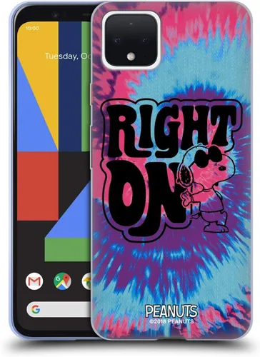 Miniatura 283 de Head Case Designs Funda de gel Woodstock 50th con licencia oficial de Peanuts Snoopy Guitar 1969 [protección de grado militar] compatible