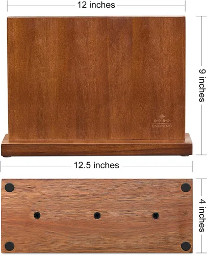 Miniatura 5 de Bloque magnético para cuchillos, soporte universal para cuchillos con imanes mejorados fuertes para un almacenamiento seguro y multifuncional