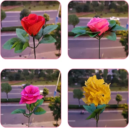 Miniatura 7 de Pliegues de papel crepé (30 hojas), 20 pulgadas de ancho por 3.2 pies de largo, papel crepé mexicano, 21 colores surtidos (verde claro)