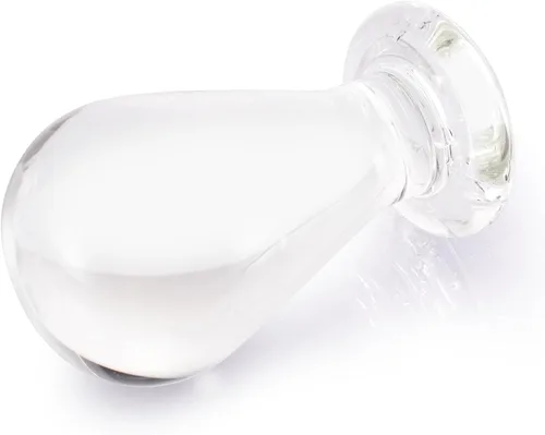 Miniatura 7 de ferch Enchufe anal de cristal de cabeza enorme, juguete sexual de cristal, juguete sexual para placer, masajeador sexual personal para parejas, 4.1