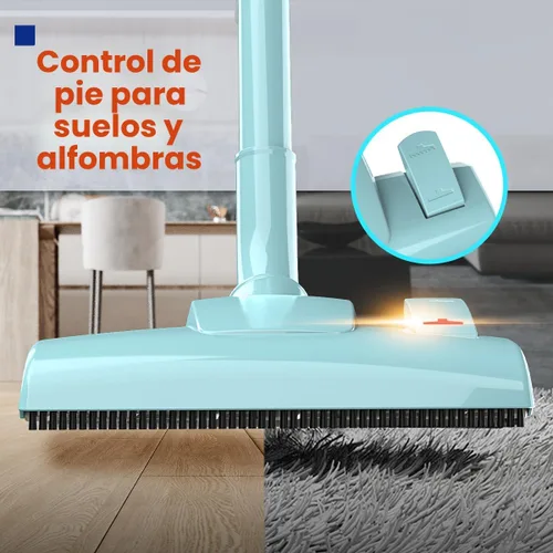 Miniatura 3 de Roomie Tec Aspiradora de Varilla con Cable - 450W, Ligera 2 en 1 de Mano con Potente Succión, Filtro HEPA sin Bolsa, Gran Capacidad de Polvo, Cable