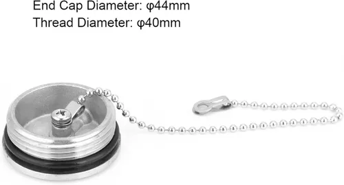 Miniatura 8 de Yosoo Health Gear Llenado de cubierta de 1.575 in de diámetro con cadena, combustible para barco, relleno de diámetro de hardware de barco marino