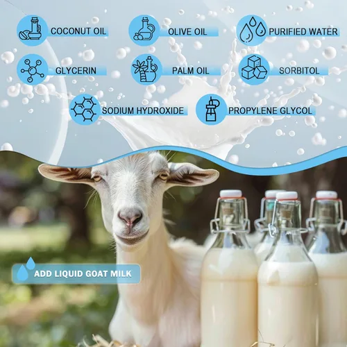 Miniatura 3 de Base de jabón de glicerina de 15 onzas, base perfumada para derretir y verter para manualidades, fácil de cortar, vegana y natural, hidratante