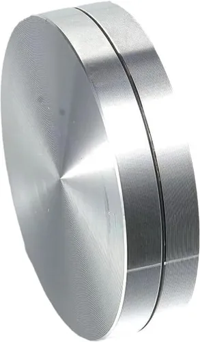 Rueda de cerámica de arcilla de metal de 1.181 in para lanzar recorte Spinner Trim Estabilizador Rueda de disco giratorio de metal Mini rueda de
