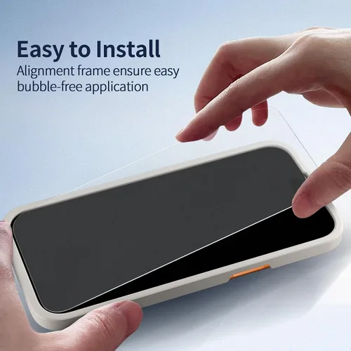 Miniatura 7 de Ambison Paquete de 2 Protectores de Pantalla Mate para iPhone 17 Pro Max de 6.9 pulgadas 2025, Antirreflejos y Antihuellas Dactilares, Sin Burbujas