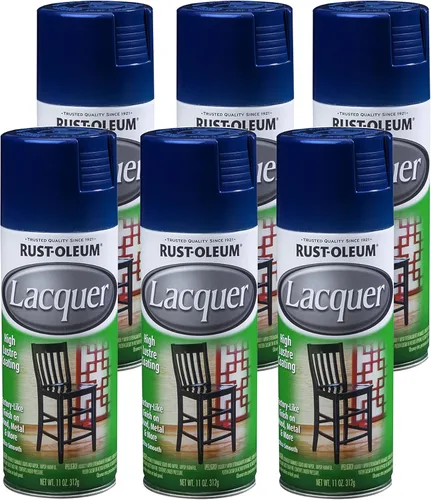 Miniatura 5 de Rust-Oleum 1905830 Specialty Pintura en Aerosol de Laca, 11 Onzas, Negro (Paquete de 2)