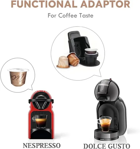 Miniatura 3 de Convertidor para máquina Dolce Gusto para preparar cápsulas de café Nespre**so, adaptador de Dolce Gusto a Nespre**so Compatible con: Dolce Gusto