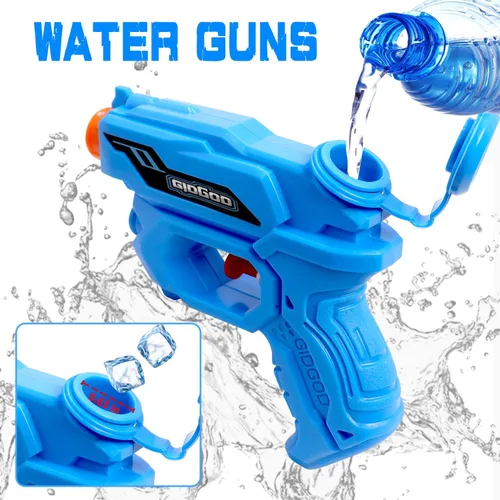 Miniatura 2 de Pistola de agua para niños, paquete de 2 pistolas de chorro de verano para piscina, playa, juguete de lucha contra el agua, piscina, fiesta, playa