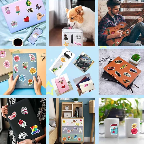 Miniatura 6 de Adhesivo de castillo de ensueño para niños, niñas, adolescentes, niños, calcomanías románticas de cuento de hadas, calcomanías para laptop