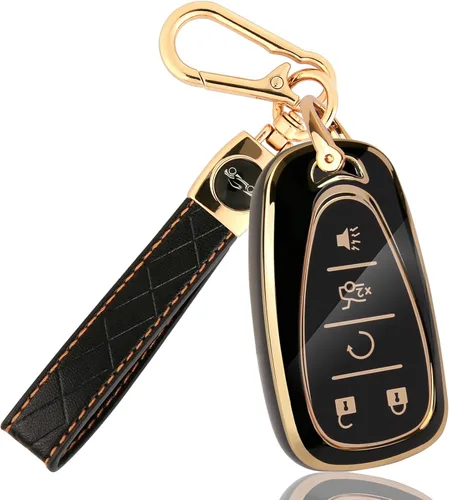 Miniatura 11 de Funda para llavero Sierra, carcasa de TPU suave para llavero para Chevy Suburban Tahoe GMC Yukon Denali Silverado Buick Enclave 2021-2025
